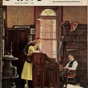 The Saturday Evening Post 1955 - Etsy