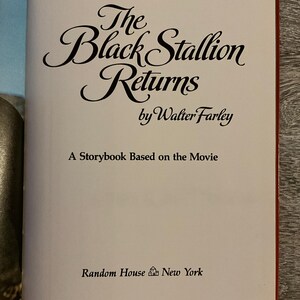 The Black Stallion Returns by Walter Farley image 4