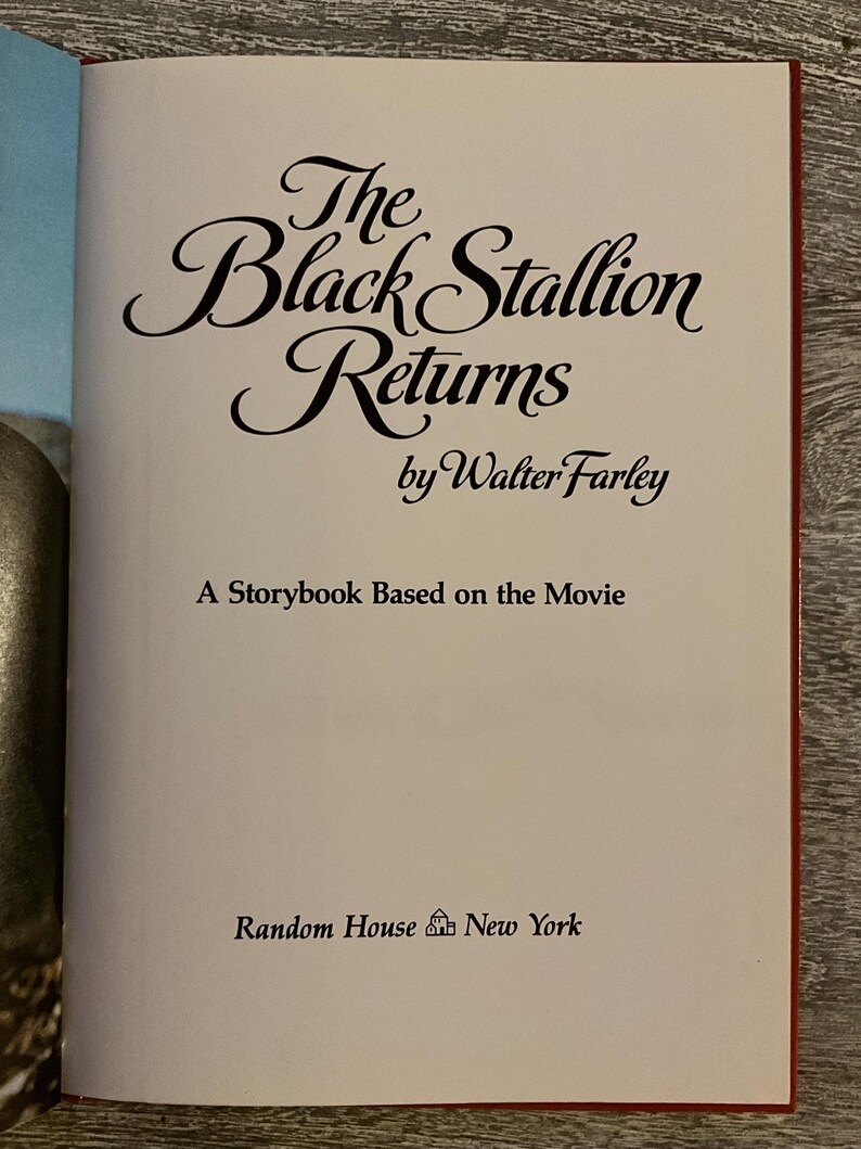 The Black Stallion Returns by Walter Farley image 4