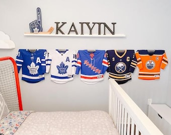 Decoración de pared, decoración, decoración del hogar, habitación de niños, habitación de niños, percha, exhibición, percha de jersey, exhibición de jersey, marco de jersey, ideas para habitaciones de niños