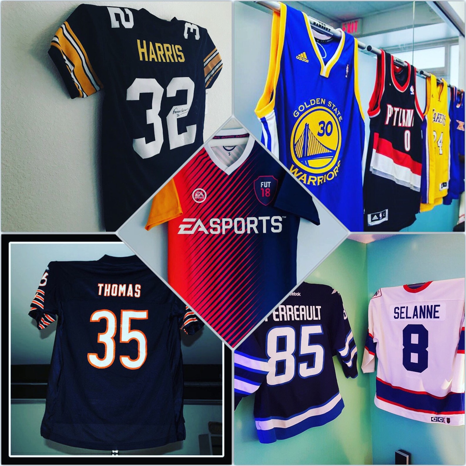 Diy Jersey Hanger, Jersey Display, Jersey Mount, Best Hangers for ...