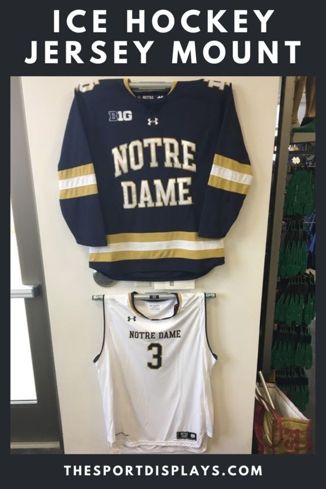 Jersey Display Case, Sports Jersey Frame, Jersey Wall Mount, Jersey ...