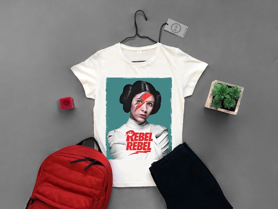 princess leia rebel rebel shirt