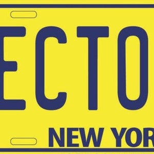 ECTO-1 From Ghostbusters On A 12”x 6” License Plate Or Wall Sign.Made of Embossed Aluminum.Perfect For Any Ghostbusters Fan. A Great Gift!