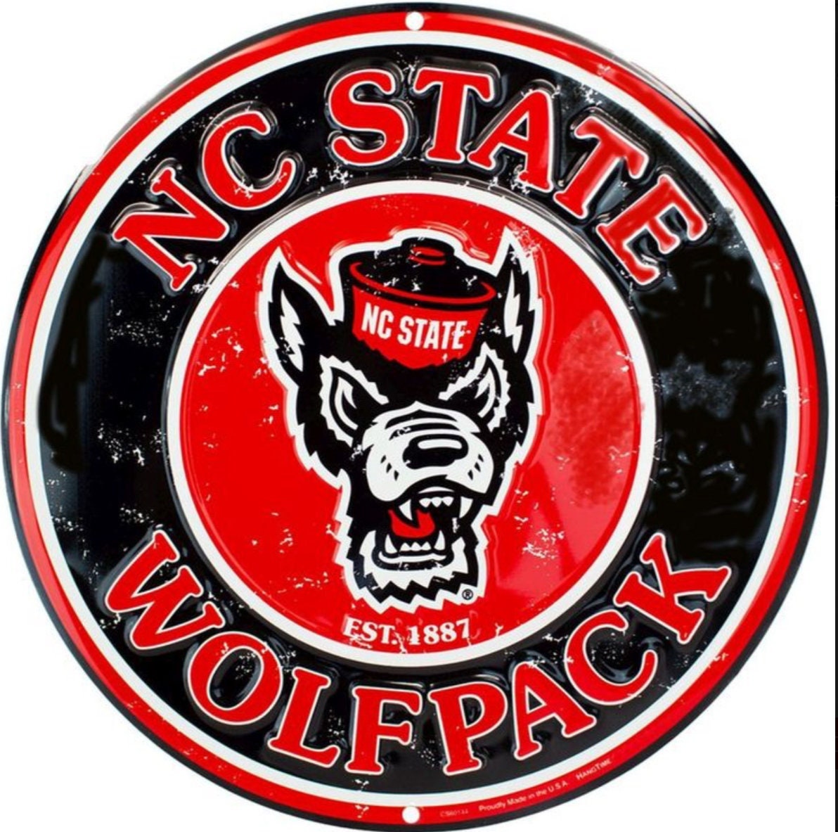 90s NC STATE ノースカロライナ　刺繍ロゴ 激レア90s North Carolina ノースカロライナ 刺繍ロゴ ncaa（激