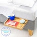 BedShelfie SLIDE - The Original Bedside Shelf for Flat Base Beds (Box Springs / Foundations) / Floating Nightstand / Bedside Table 