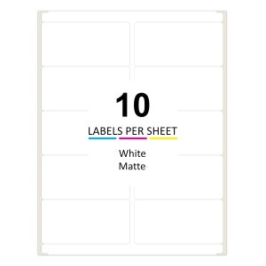 A4 Laser Label Sheets. 65 Labels per Sheet. Ideal for ...