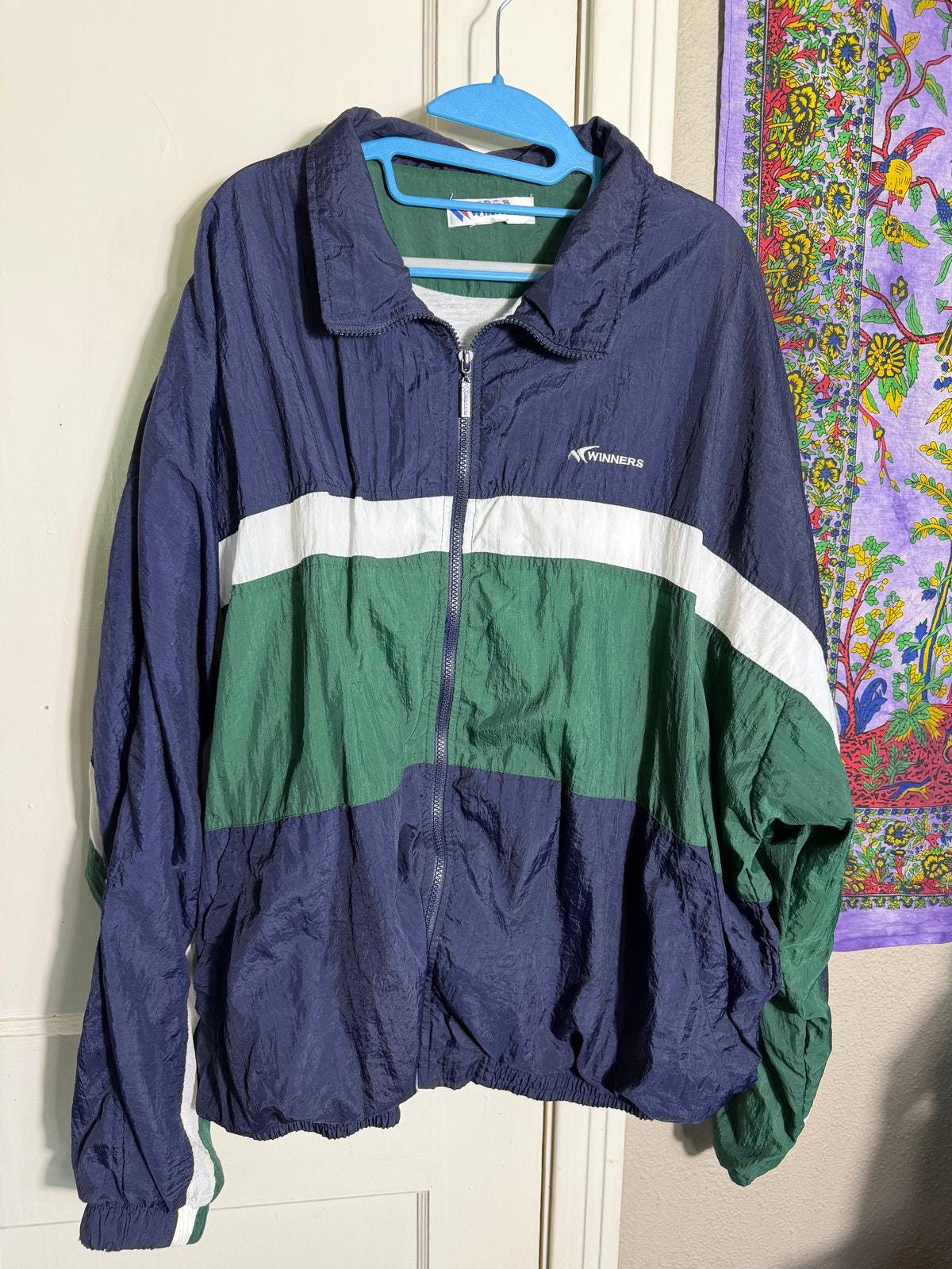 Retro windbreaker - Etsy 日本
