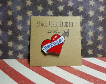 Bernie Sanders Pin ~ Button ~ Badge ~ Not me, Us ~ 2020 ~ Love ~ Revolution ~ Not For Sale ~ Progressive ~ Accessory ~ Hope