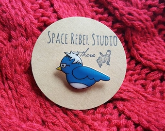 Bernie Sanders Pin ~ Badge ~ Birdie ~ 2020 ~ Revolution ~ Not For Sale ~ Progressive ~ Accessory ~ Hope