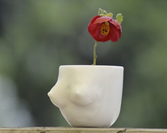Small flower pot "girl power"
