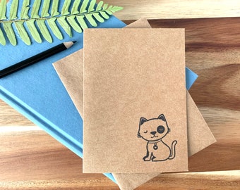 Kitten Notecards | Blank Cat Cards for Everyday and All Occasions | Gift for Cat Lover