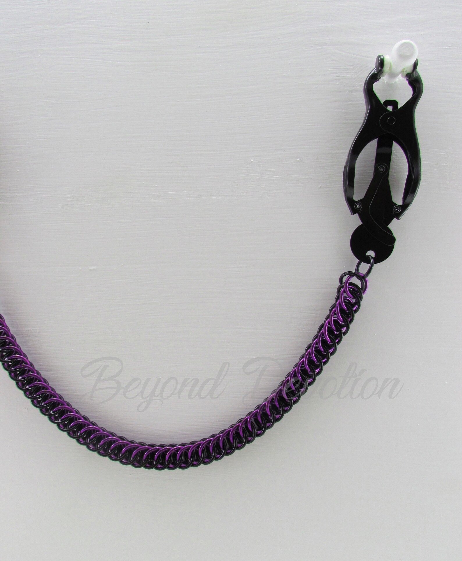 Clover Nipple Clamps Nipple Clamp With Chain Black And Etsy