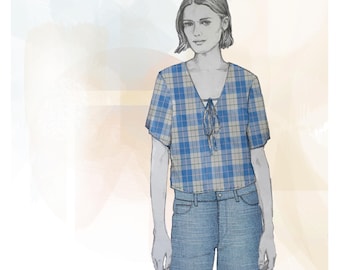 The Stratus Top PDF Pattern