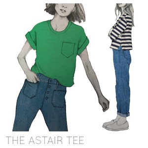 The Astair Tee PDF Pattern