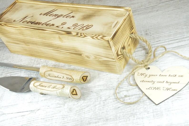 Branch Handle Cake Server Set Stainless Steel Birch Branch Handle Cake Server Set