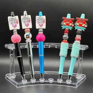 Superhero Nurse Scrubs Beadable Beaded Ballpoint Bling Pen