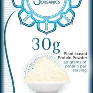 SARVAA ORGANICS 30g Plant-based Protein NEW! Organic, Vegan, Sprouted, Raw Meal Protein Powder 12 oz