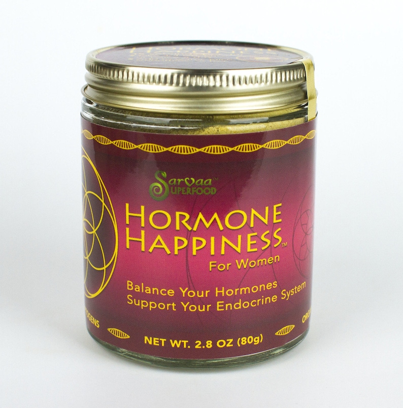 SARVAA ORGANICS Hormone Happiness for Women - Organic Vegan Raw ...