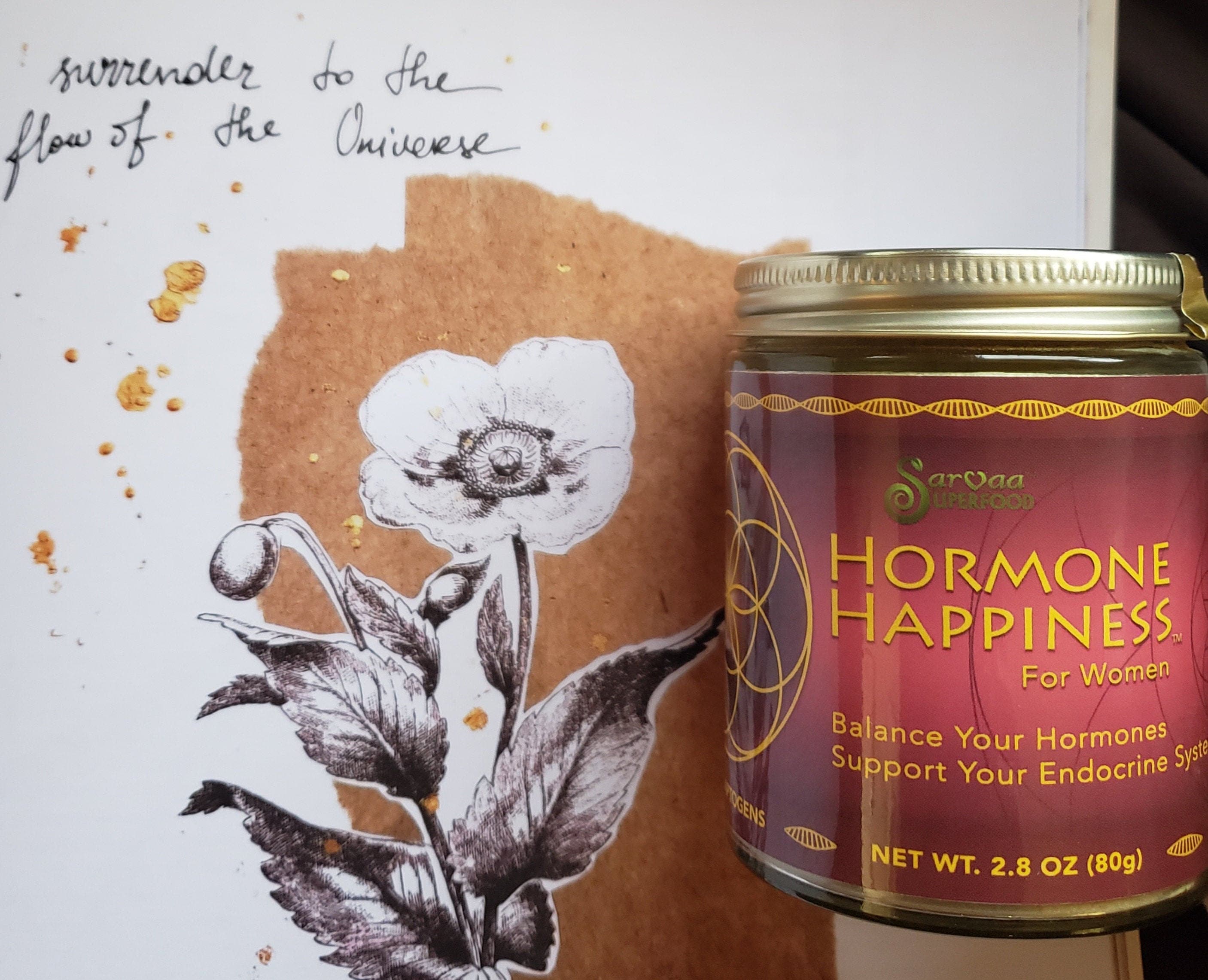 SARVAA ORGANICS Hormone Happiness for Women - Organic Vegan Raw ...