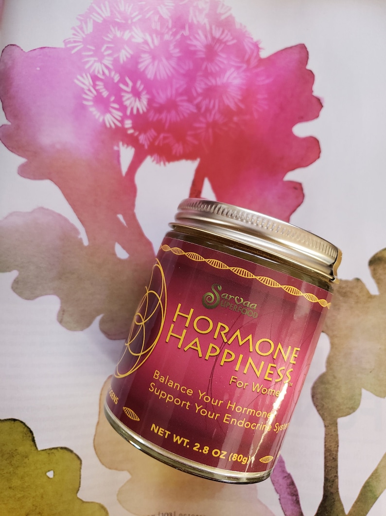 SARVAA ORGANICS Hormone Happiness for Women - Organic Vegan Raw ...