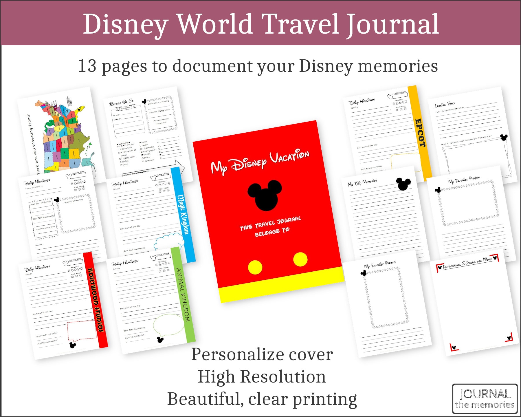 wdw-kid-s-travel-journal-travel-diary-orlando-theme-park-vacation-memories-scrapbook-includes-photo-and-autograph-pages-printable-etsy