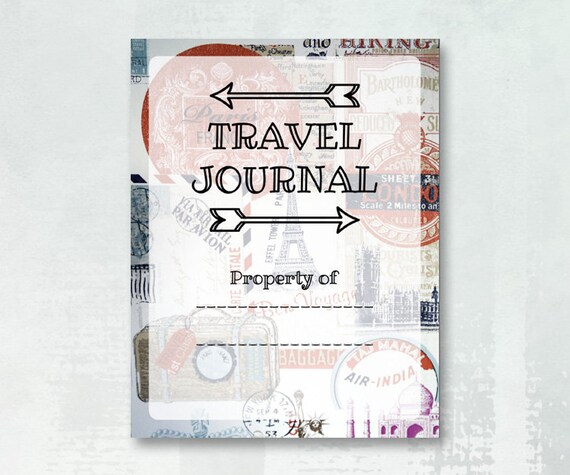 Personalized Cover Page for Travel Journal Add-On Passport | Etsy