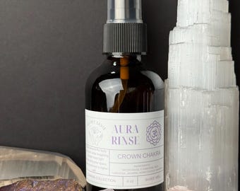 Crown Chakra Aura Spray: Gardenia, Jasmine & Honeysuckle - Energy Balancing