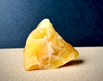 Orange Calcite Crystal: Healing Stone, Energy Gemstone, Home Decor