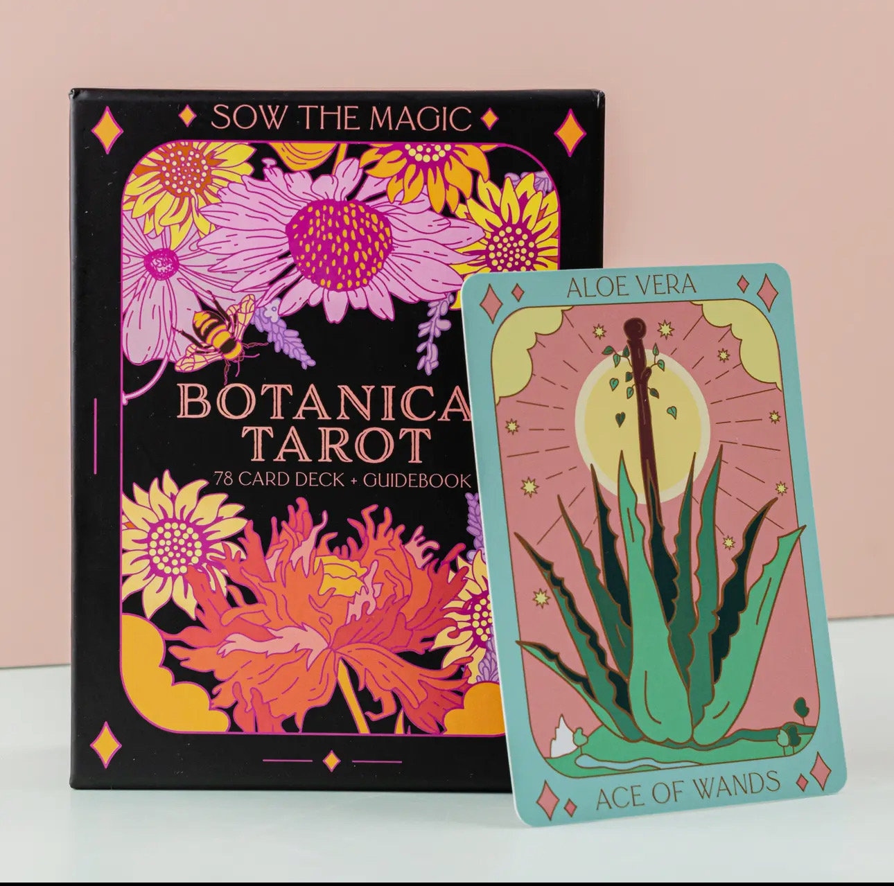 Botanical Tarot + Guidebook by Sow the Magic