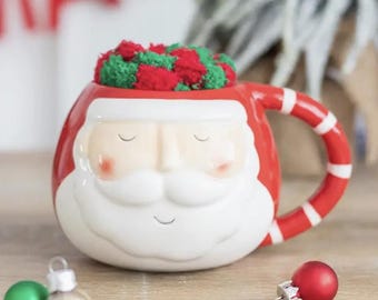 Christmas Santa Mug and Socks Set: Festive Winter Gift