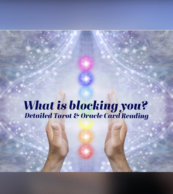 What is blocking you? Tarot&Oracle Card Reading | Spiritual Gift  | Holiday Gift| Birthday Gift | Anniversary Gift