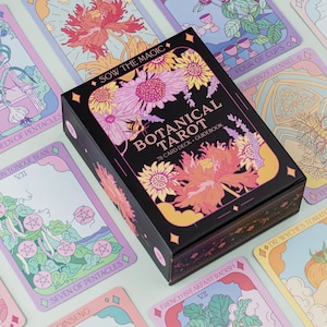 Botanische tarot + gids van Sow the Magic