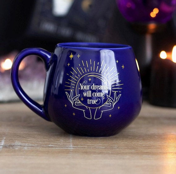 Fortune Teller Color Changing Mug Blue/Green/Pink | Gift | Home Decor | Spooky Season |