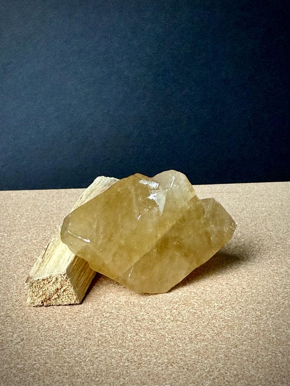 Honey Calcite Crystal: Healing Stone, Zodiac Gem, Warm Energy
