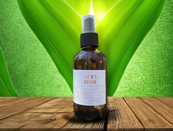Sacral Chakra Aura Spray: Sweet Orange, Cinnamon & Bergamot - 4 oz