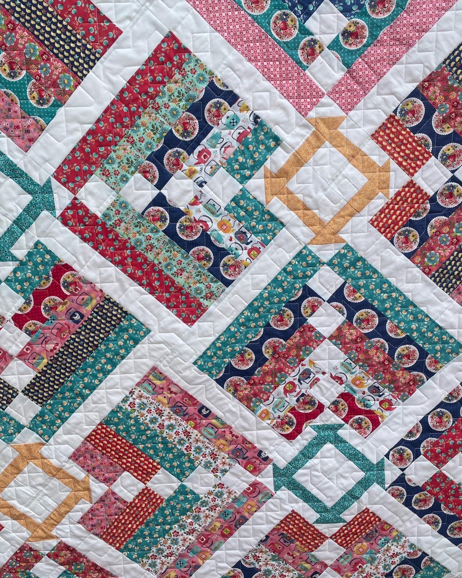 Irish Churn Cabin Quilt PDF Pattern - Etsy