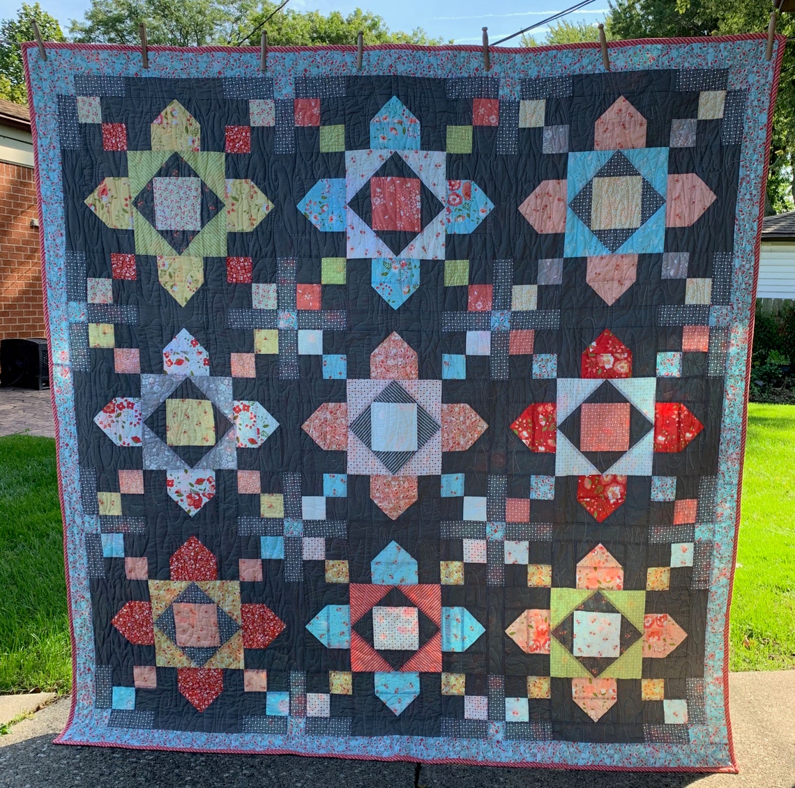 Cozy Nights Quilt Pattern by Neverlandstitches Etsy