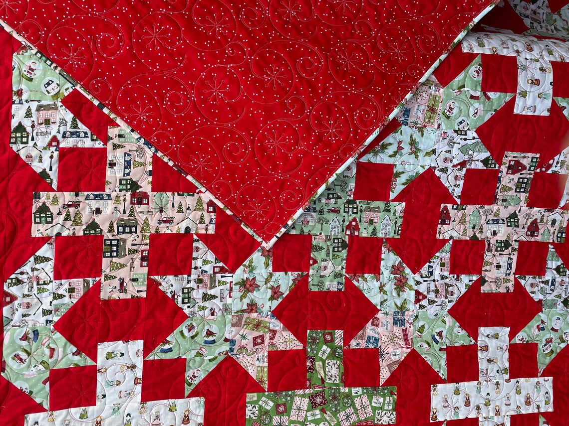 Crossed Stars PDF Download Quilt Pattern - Etsy