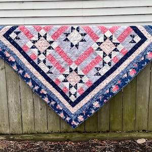 Shadow Stars Quilt PDF Pattern