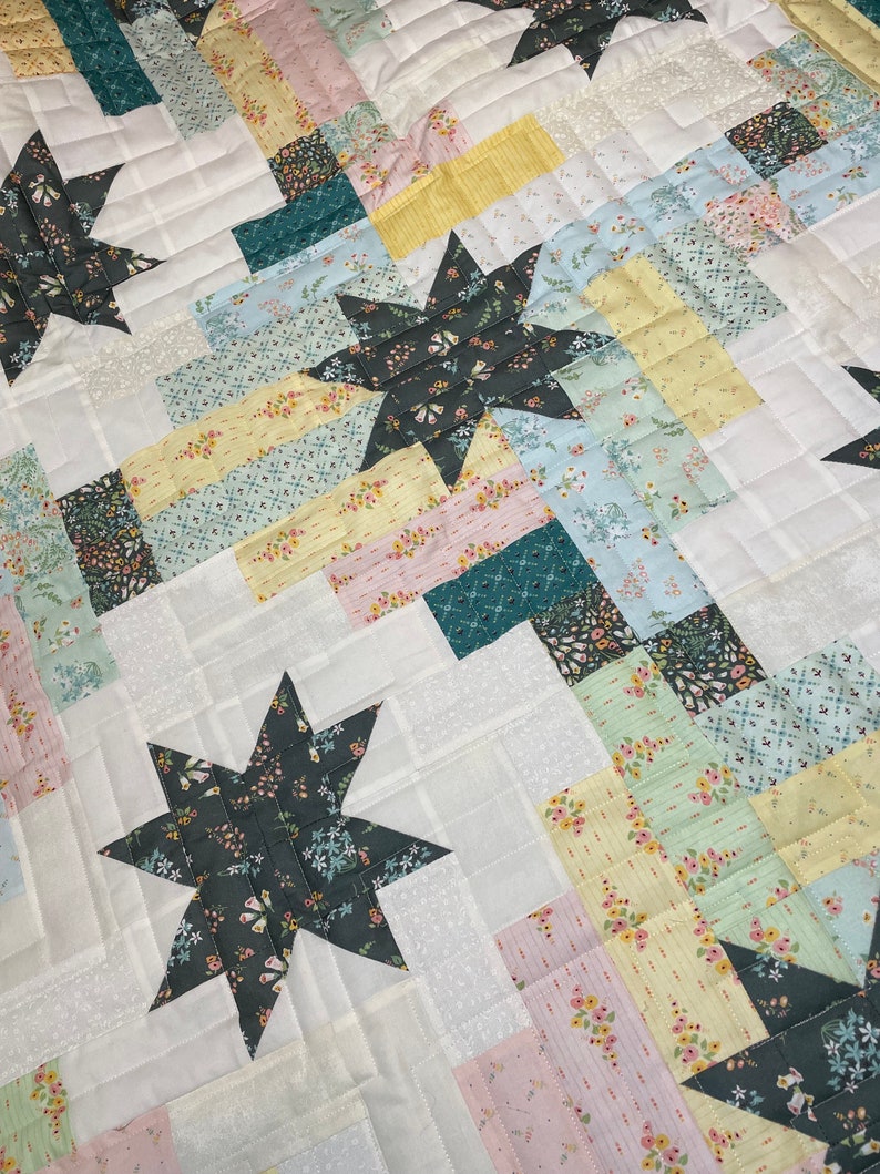 Star Steps Downloadable PDF Quilt Pattern - Etsy