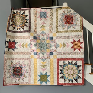 Box Full of Stars PDF Quilt Pattern by Neverlandstitches