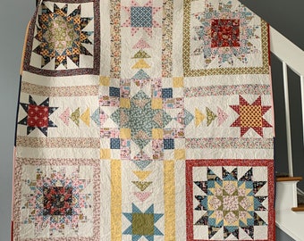 Box Full of Stars PDF Quilt Pattern by Neverlandstitches