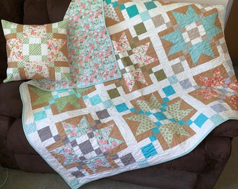 Irish Stars Quilt PDF Pattern