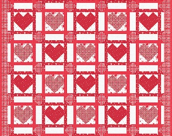 Box of Hearts PDF Quilt Pattern