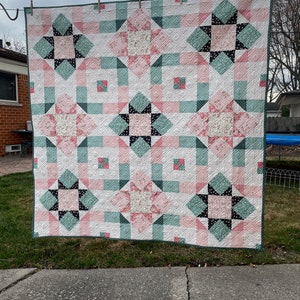 Plaid Stars by Neverlandstitches by Lisa Jo Downloadable Quilt Pattern