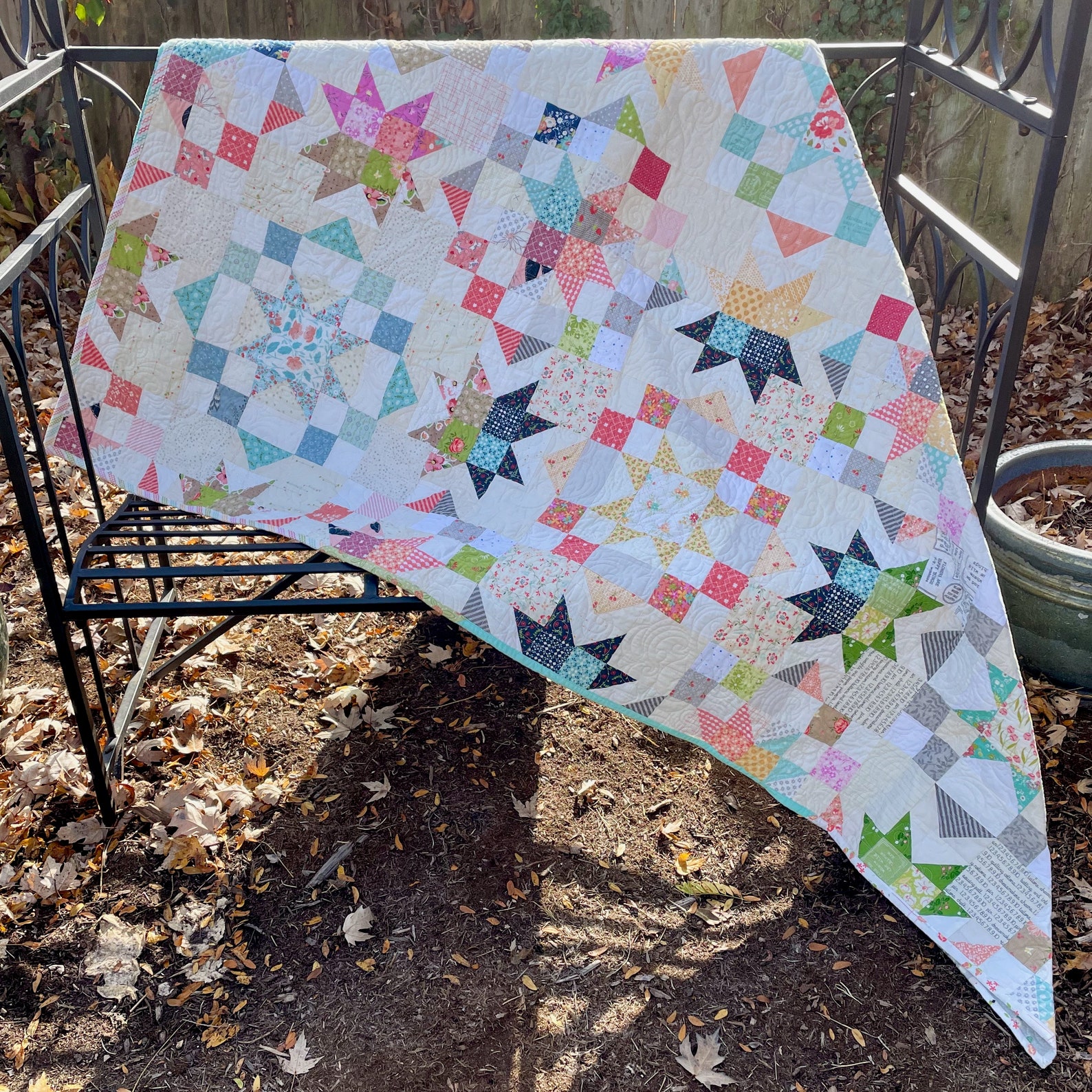 Clear Night Sky Quilt PDF Pattern Etsy