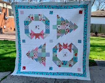 Trees and Wreaths PDF Quilt Pattern