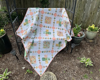 Addie's Garden Quilt Downloadable PDF Pattern