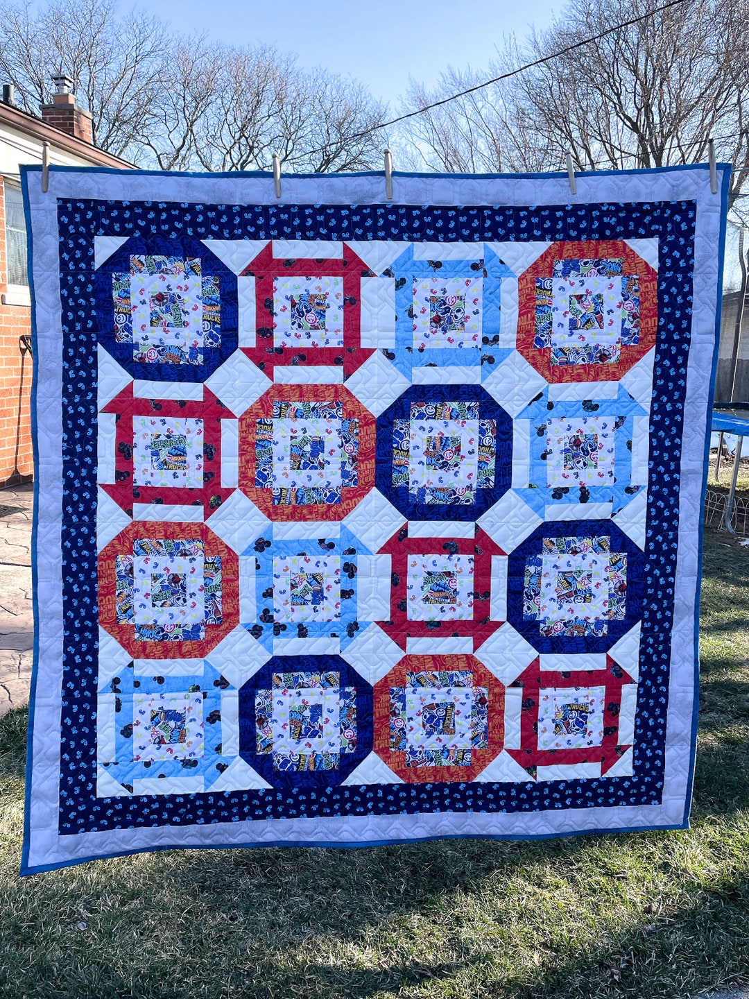 Gears PDF Downloadable Quilt Pattern Etsy